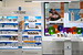 Рекламная мебель | ЛазерСтиль - ЦЗК в аптеке Ригла Арбат